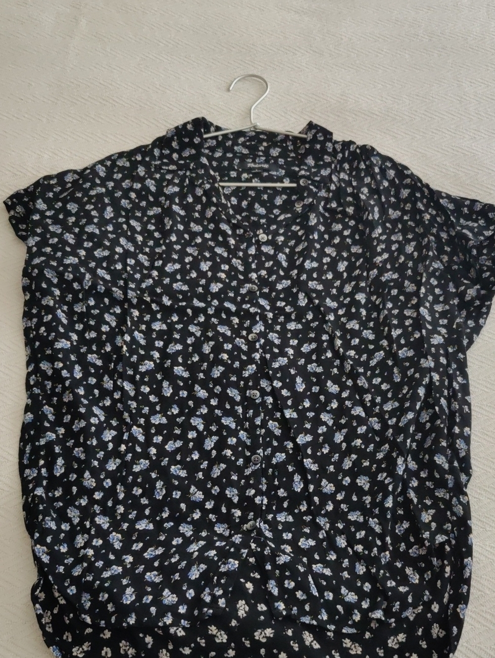 Madewell Floral Blouse Size S